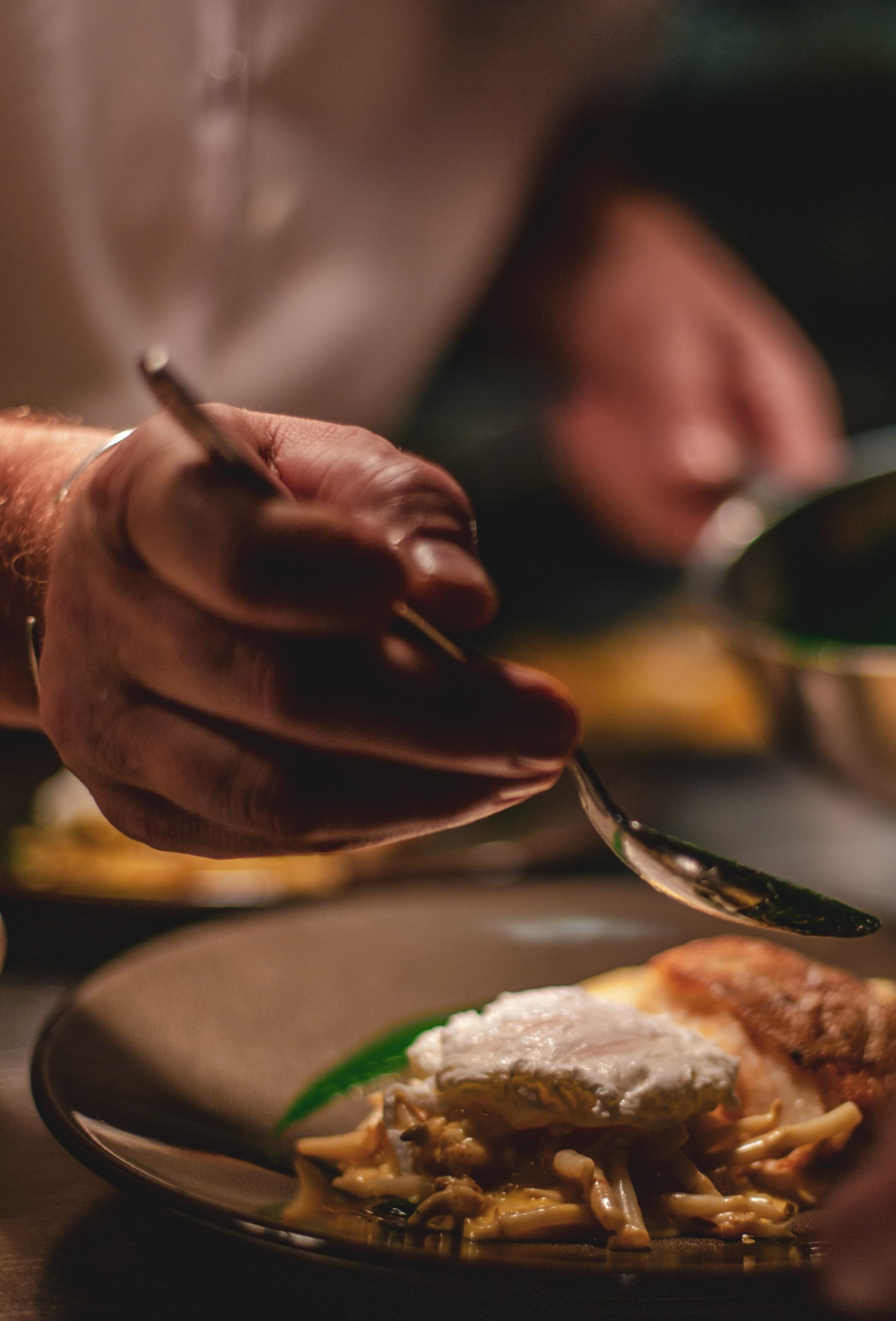 chef preparing a meal